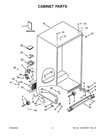 Diagram for KRSF705HPS01