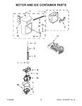 Diagram for 06 - Motor And Ice Container Parts