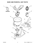 Diagram for 03 - Base And Pedestal Unit Parts