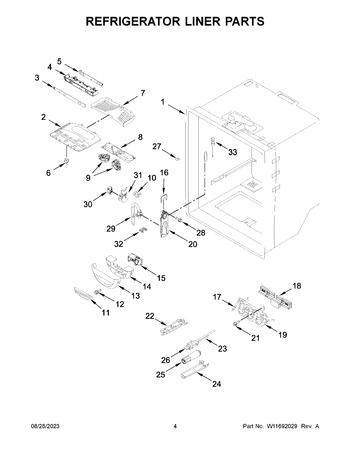 Diagram for WRF540CWHV08