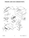 Diagram for 04 - Freezer Liner And Icemaker Parts