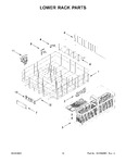 Diagram for 08 - Lower Rack Parts