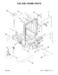 Diagram for 04 - Tub And Frame Parts