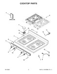 Diagram for 02 - Cooktop Parts