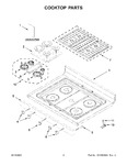 Diagram for 02 - Cooktop Parts