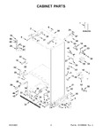 Diagram for 02 - Cabinet Parts