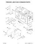 Diagram for 05 - Freezer Liner And Icemaker Parts