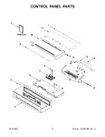 Diagram for 02 - Control Panel Parts