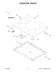 Diagram for 02 - Cooktop Parts