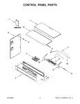 Diagram for 02 - Control Panel Parts