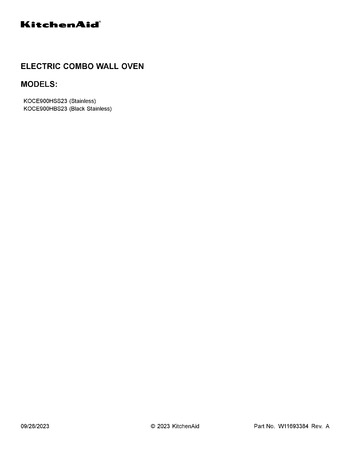 Diagram for KOCE900HSS23