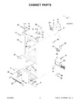 Diagram for 02 - Cabinet Parts