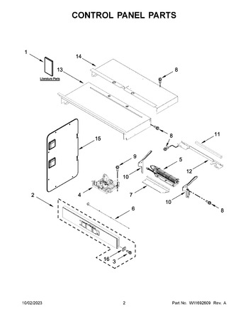 Diagram for WOEC5030LW01