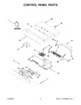 Diagram for 02 - Control Panel Parts