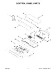 Diagram for 02 - Control Panel Parts