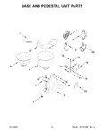 Diagram for 03 - Base And Pedestal Unit Parts