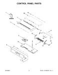 Diagram for 02 - Control Panel Parts