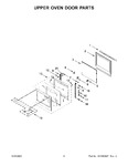 Diagram for 04 - Upper Oven Door Parts