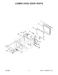 Diagram for 05 - Lower Oven Door Parts