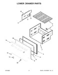 Diagram for 04 - Lower Drawer Parts