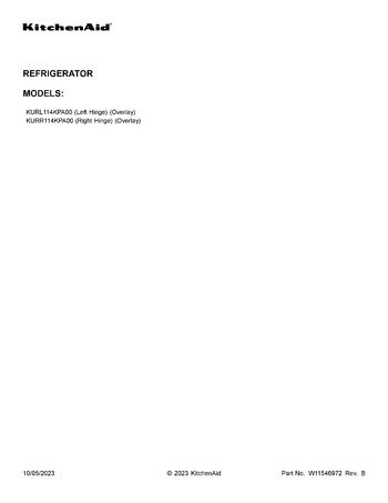 Diagram for KURL114KPA00