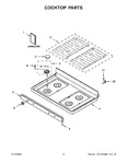 Diagram for 02 - Cooktop Parts