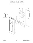 Diagram for 02 - Control Panel Parts