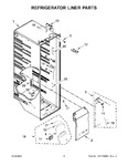 Diagram for 03 - Refrigerator Liner Parts