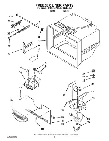 Diagram for KFIS27CXWH1