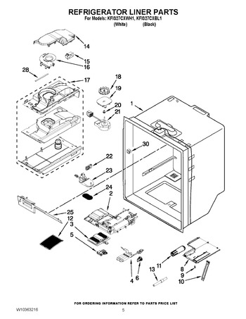 Diagram for KFIS27CXWH1