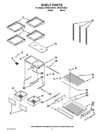 Diagram for KFIS27CXWH1