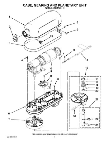 Diagram for KSM7581WH0