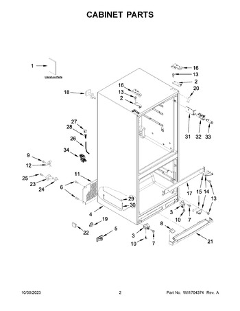 Diagram for WRFA60SMHZ03