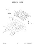 Diagram for 02 - Cooktop Parts