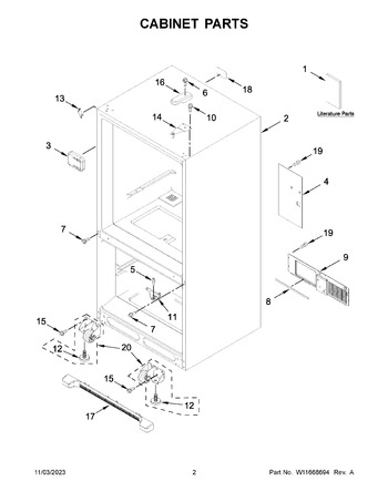 Diagram for WRB329DFBW05