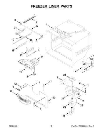 Diagram for WRB329DFBW05