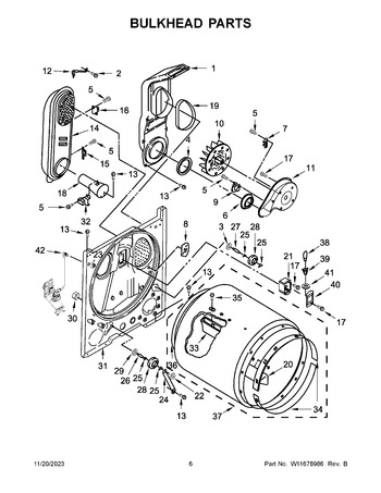 Diagram for WGD6150PB0