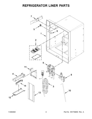 Diagram for WRX735SDHZ10