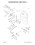 Diagram for 03 - Refrigerator Liner Parts