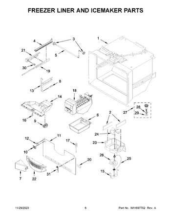 Diagram for WRF540CWHB09