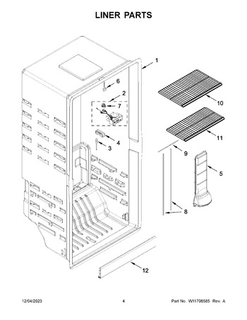 Diagram for MZF34X18FW08