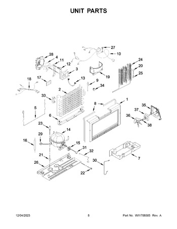 Diagram for MZF34X18FW08