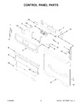 Diagram for 03 - Control Panel Parts