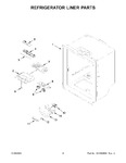 Diagram for 03 - Refrigerator Liner Parts