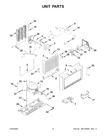 Diagram for WSZ57L18DM08