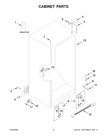 Diagram for WZF34X20DW06