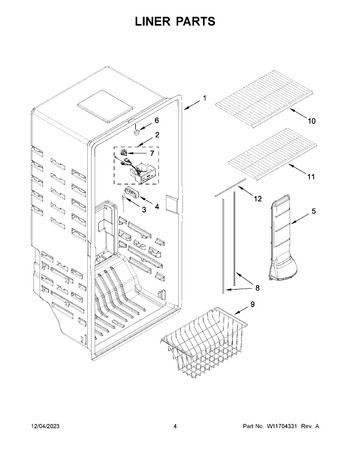 Diagram for WZF34X20DW06