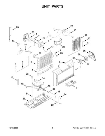 Diagram for WZF34X20DW06