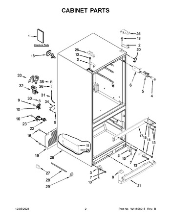 Diagram for KRFF300EWH03