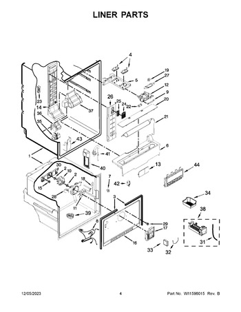 Diagram for KRFF300EWH03